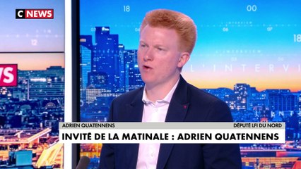 Adrien Quatennens : «La légitimité de personne n'est remise en question, pas même celle d'Emmanuel Macron»