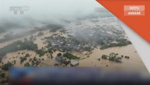 Banjir | Beberapa kawasan di wilayah selatan China terjejas teruk