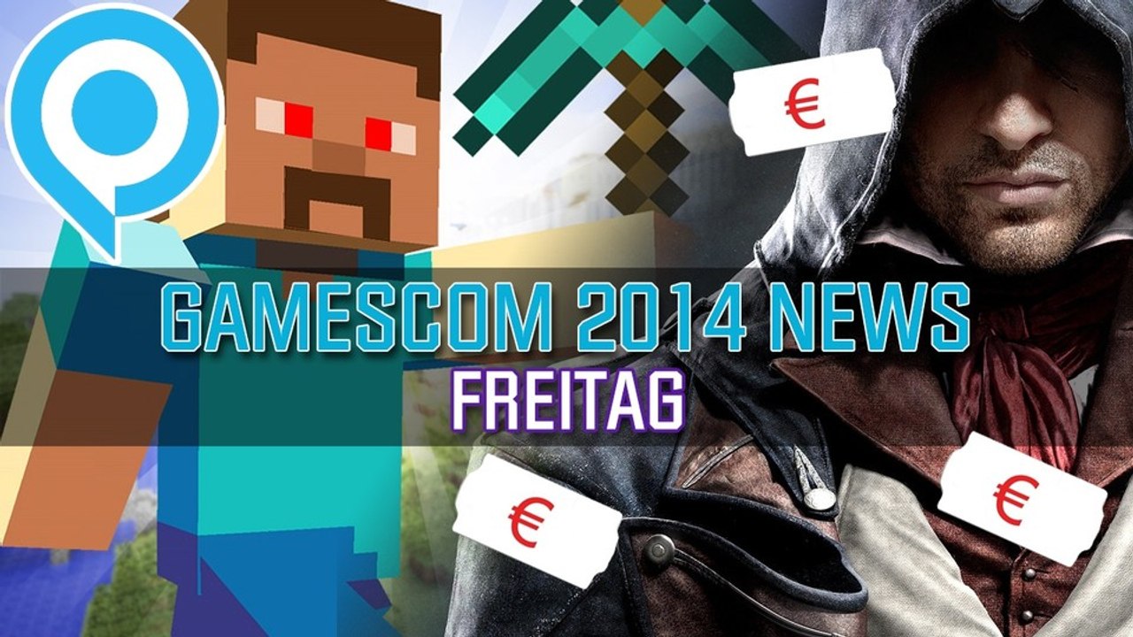 Gamescom-news: freitag - microtransactions in assassin's creed unity & minecraft-messe-betrug