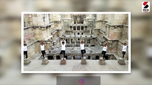 કચ્છના ધોરડોના સફેદ રણમાં 3 હજાર લોકોએ વિશ્વ યોગ દિવસની કરી ઉજવણી