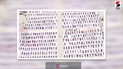 કચ્છના ધોરડોના સફેદ રણમાં યોગ દિવસની ઉજવણી