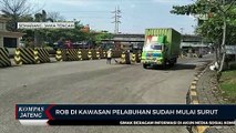 Rob di Kawasan Pelabuhan Tanjung Emas Semarang  Sudah Mulai Surut