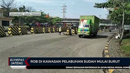 Download Video: Rob di Kawasan Pelabuhan Tanjung Emas Semarang  Sudah Mulai Surut