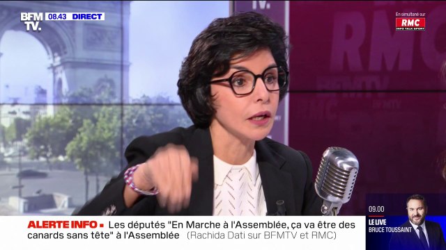 Rachida Dati: Si Élisabeth Borne reste, Emmanuel Macron fait le choix de l'immobilisme