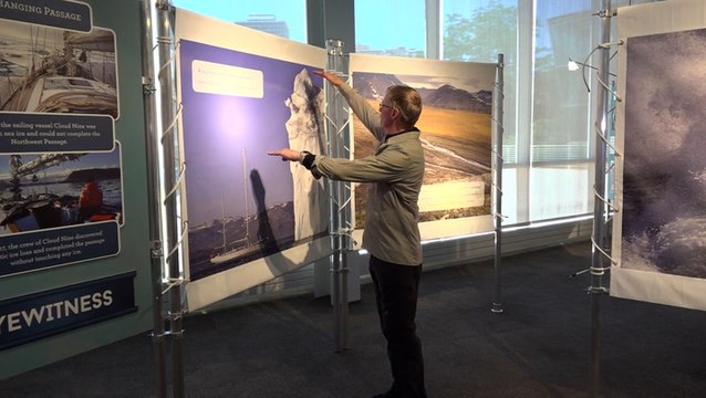 Exhibit focuses on rapidly warming Arctic region