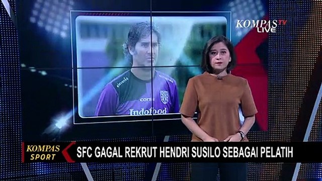 Sriwijaya FC Gagal Rekrut Hendri Susilo Sebagai Pelatih