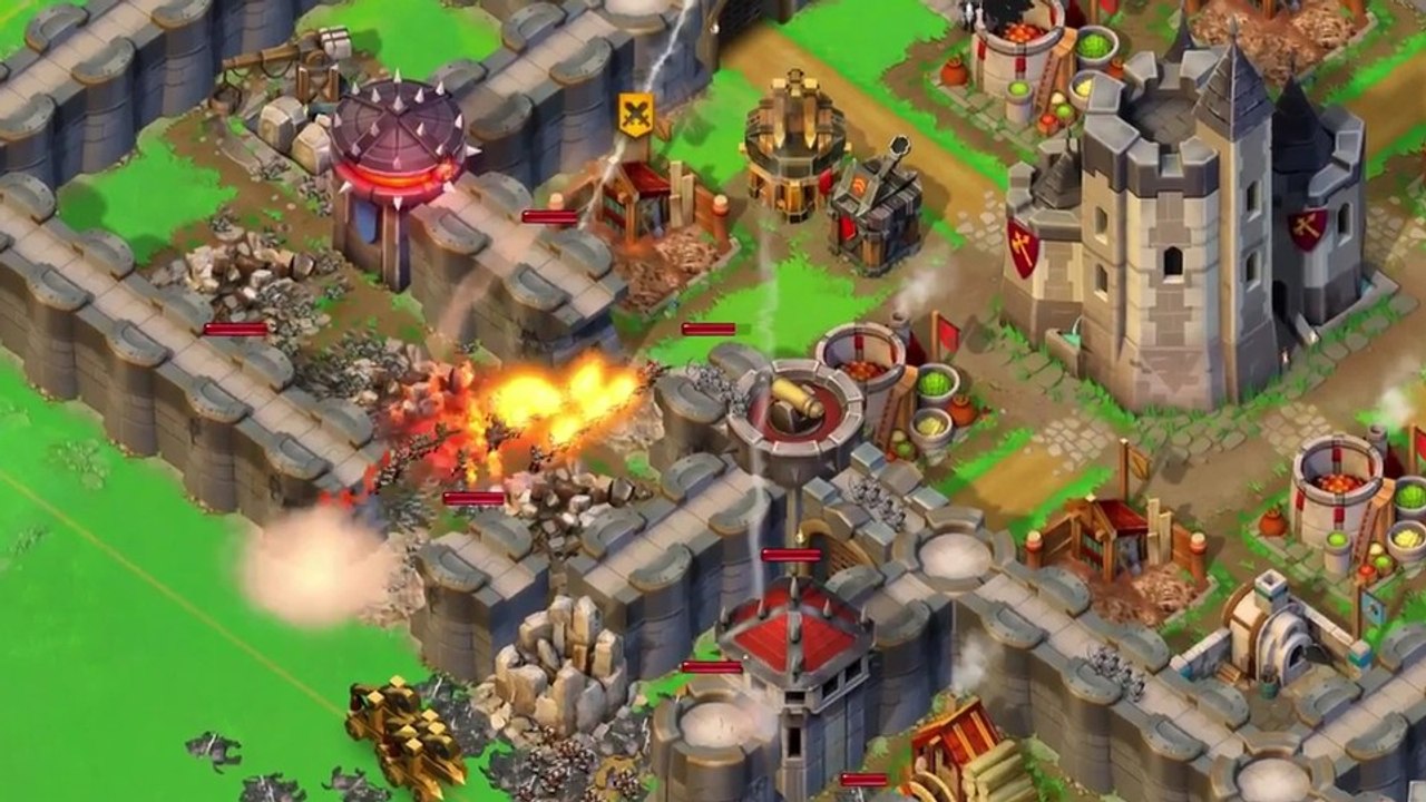Age of empires: castle siege - gameplay-trailer zum mobil-ableger