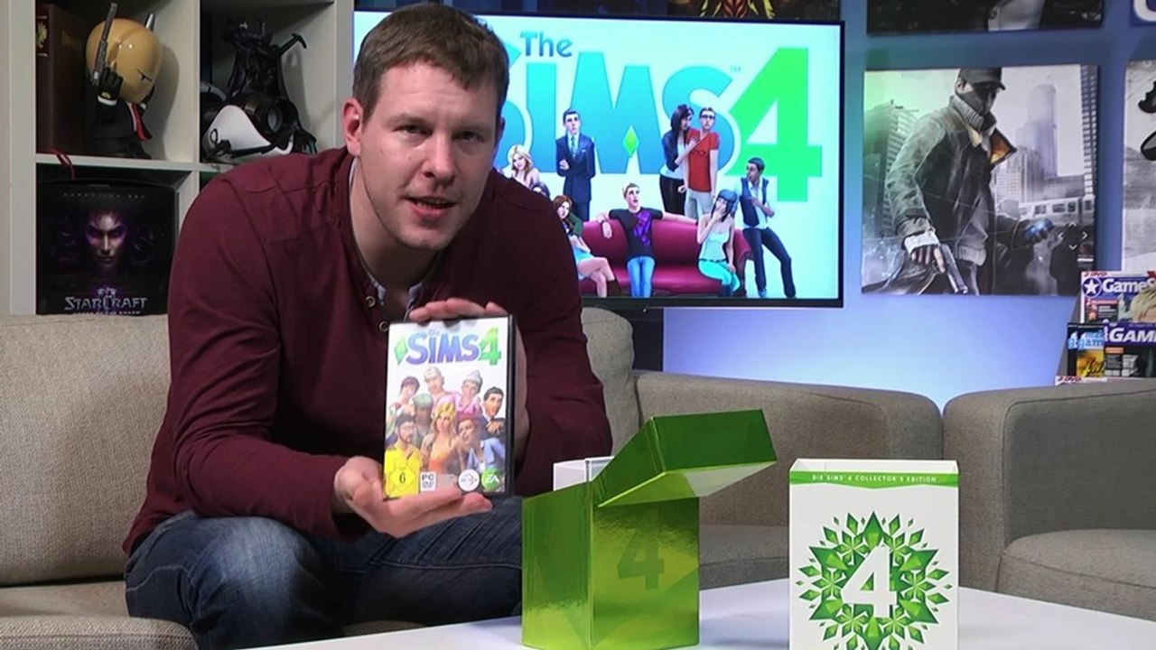 Die Sims 4 - Unboxing-Video zur Collector's Edition mit André