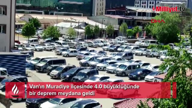 Van'ın Muradiye ilçesinde 4.0 büyüklüğünde deprem