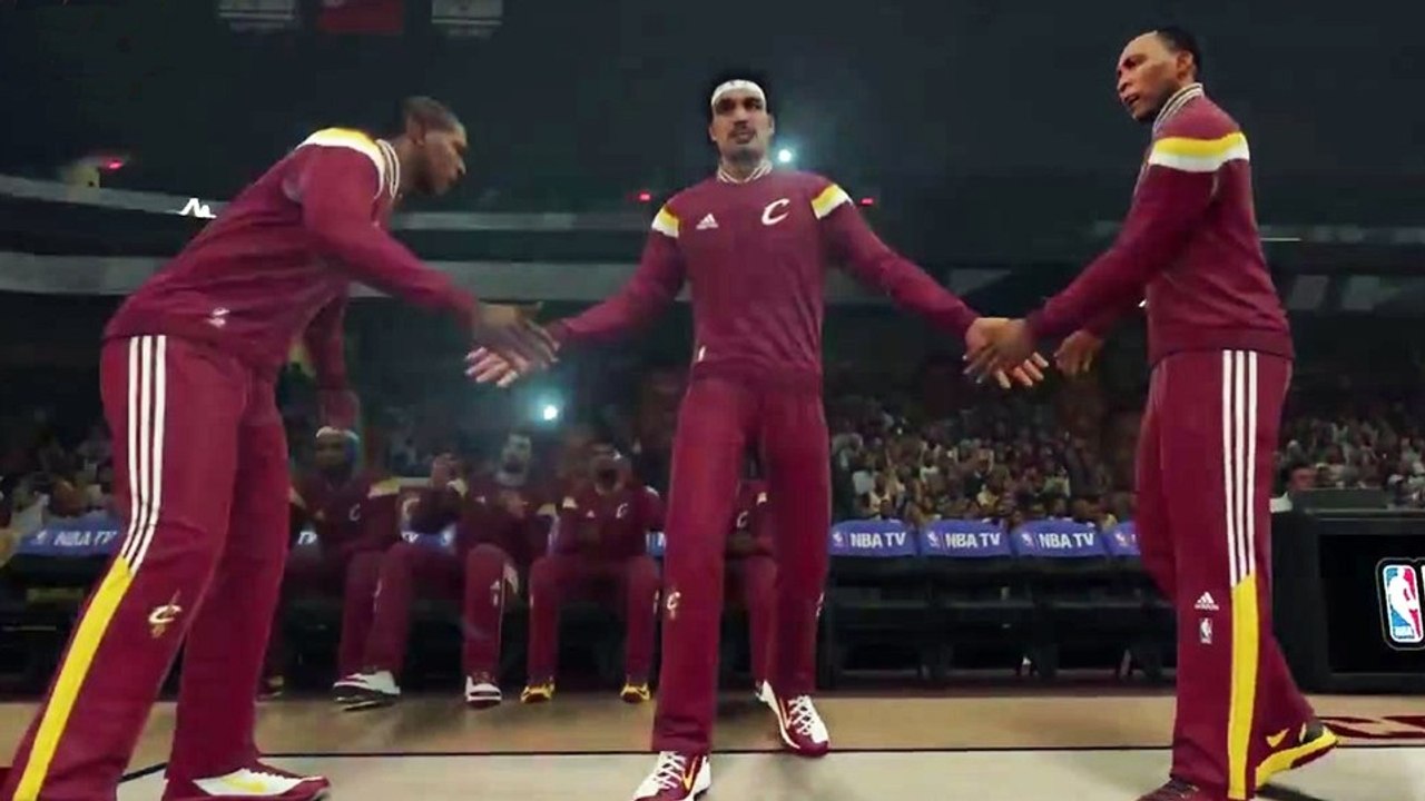 Nba 2k15 - trailer: die einlauf-sequenz der cleveland cavaliers