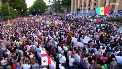 Georgien geht auf die Straße - für Europa