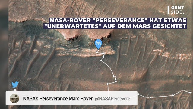 Der Mars-Rover der NASA hat etwas Unerwartetes gefunden