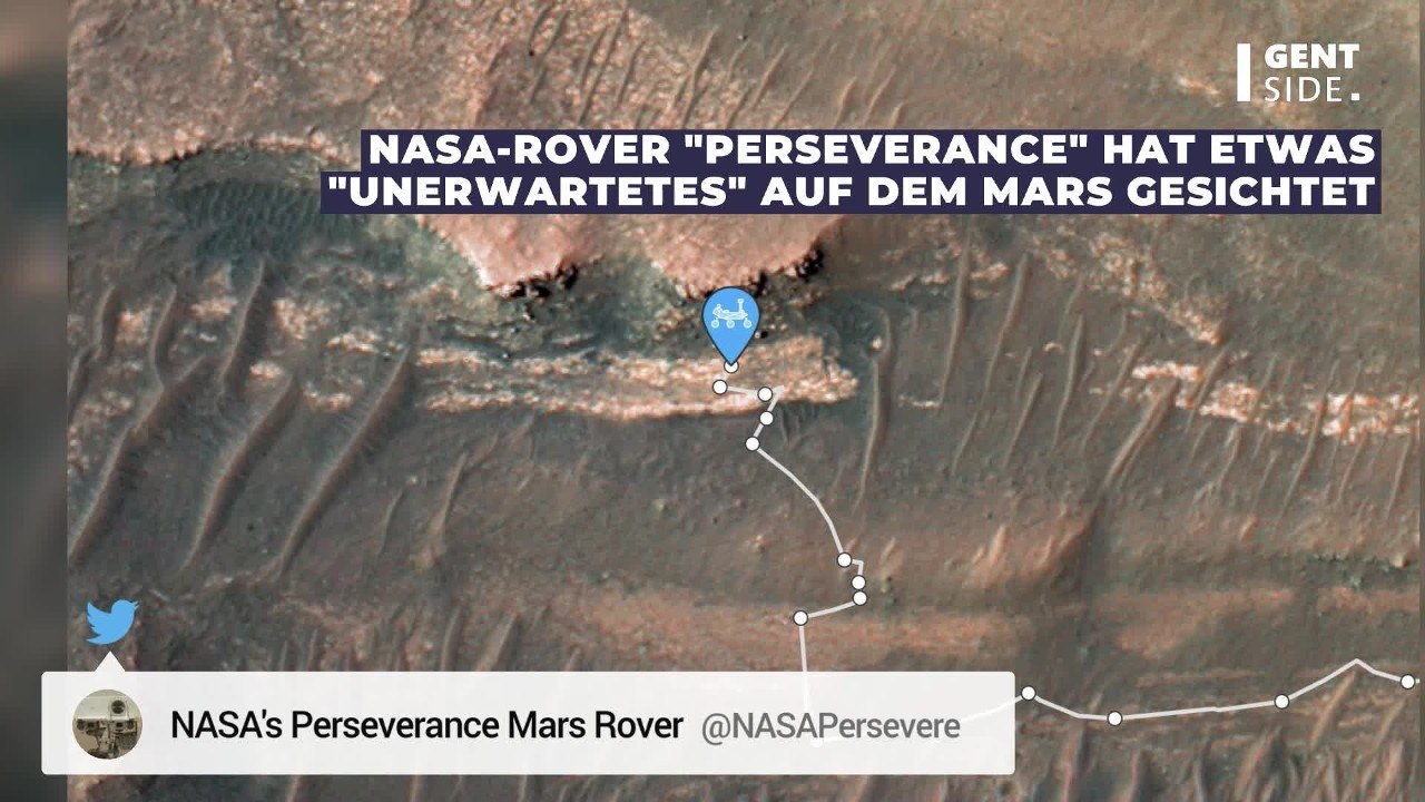 Der Mars-Rover der NASA hat etwas "Unerwartetes" gefunden (1)