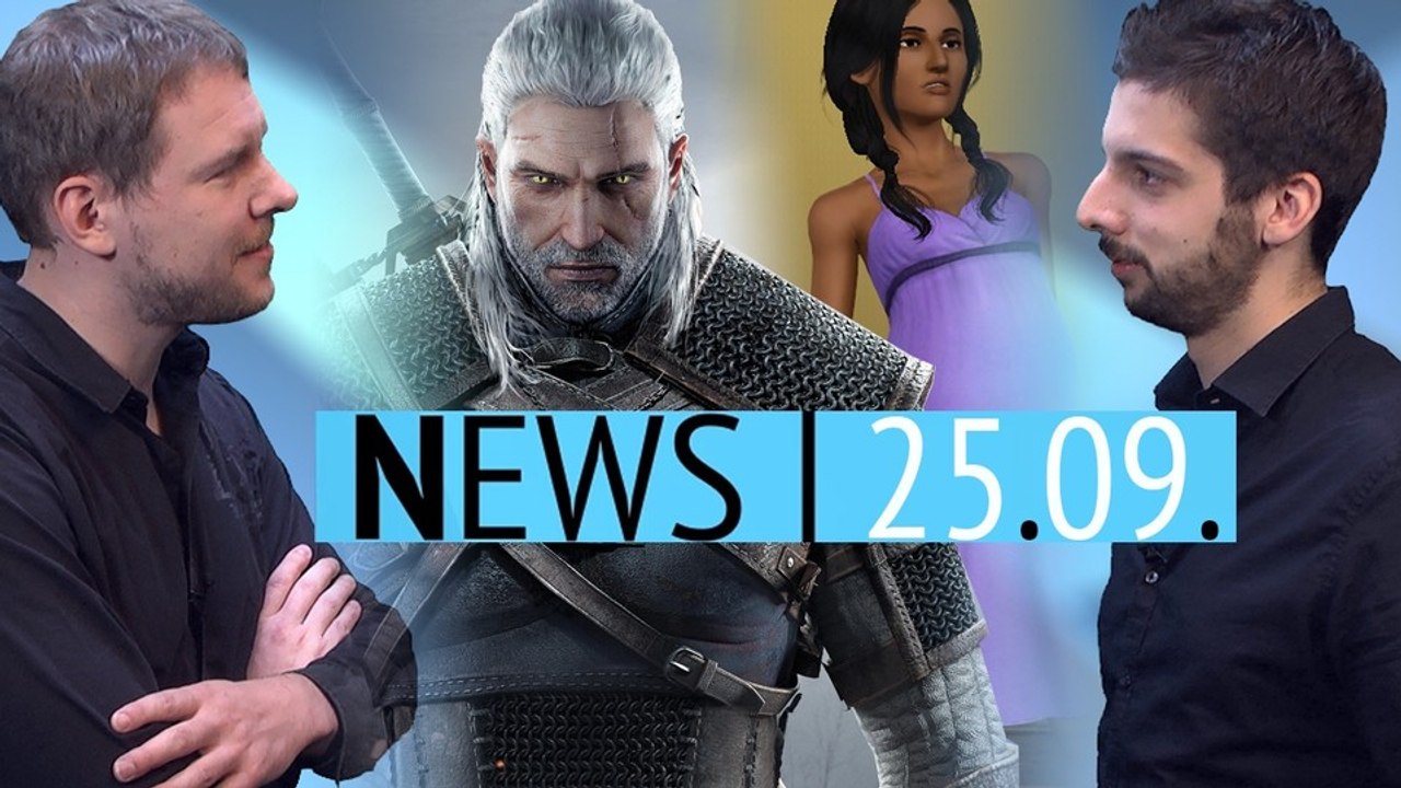 News - Donnerstag, 25. September 2014 - Exklusives Witcher-3-Gameplay & Teenager-Schwangerschaften in Sims 4