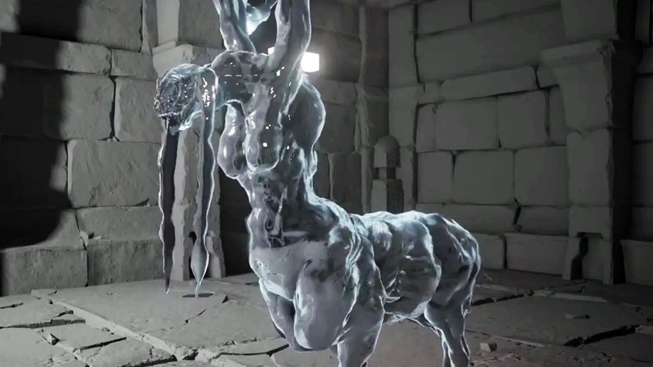 Deep Down - Grafik-Trailer zeigt durchsichtige Kreatur