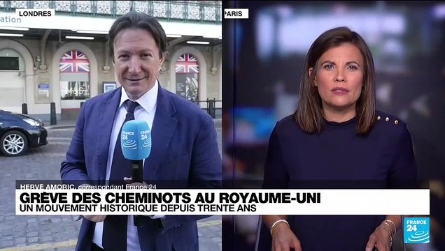 Royaume-Uni : le métro et les trains britanniques paralysés par la plus importante grève depuis 30 ans