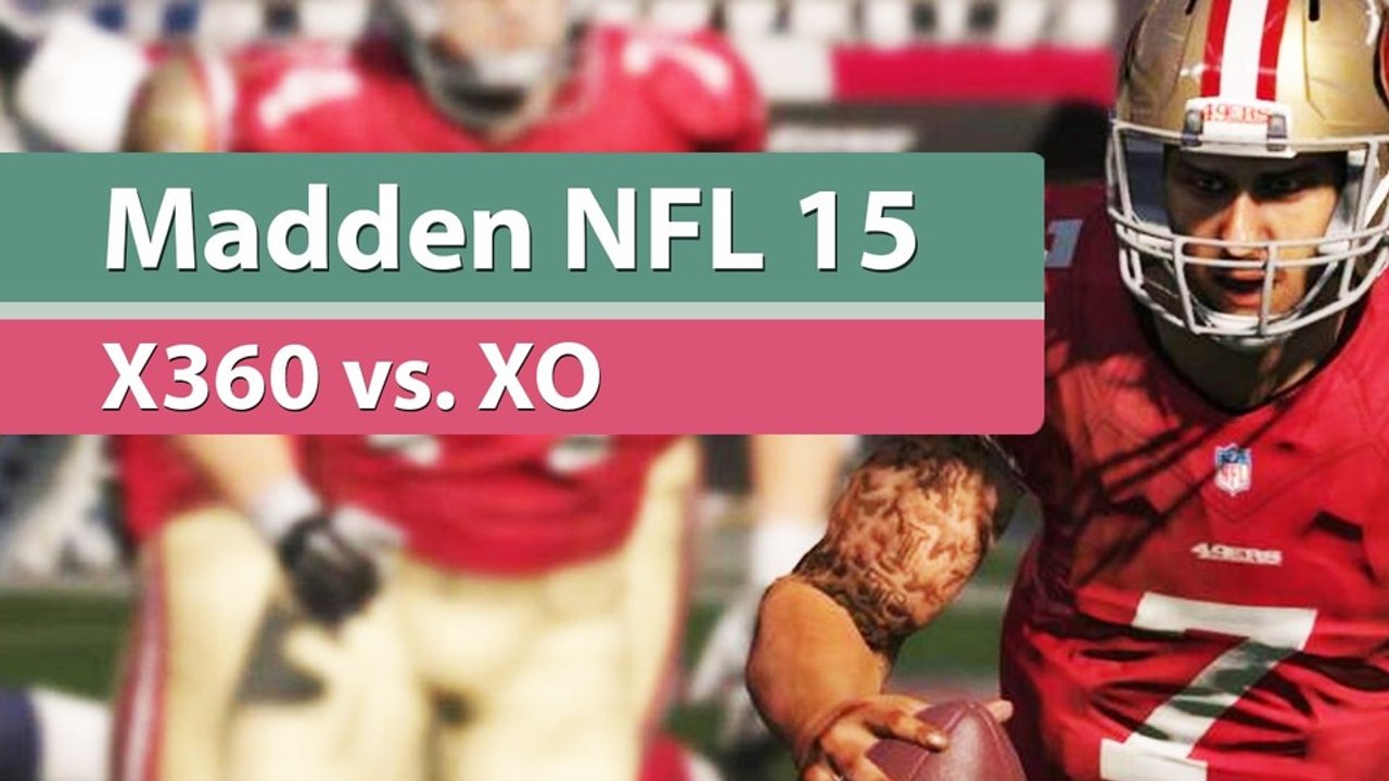 Madden nfl 15 - grafikvergleich: xbox one gegen xbox 360