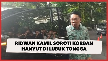 Bernasib Sama Dengan Eril, Ridwan Kamil Soroti Korban Hanyut di Lubuk Tongga