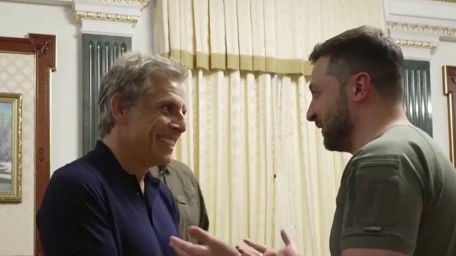 Ben Stiller a rencontré Volodymyr Zelensky