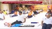 BJP Chief Bandi Sanjay Performs Yoga On The Occassion Of International Yoga Day _ Hyderabad _V6 News (2)