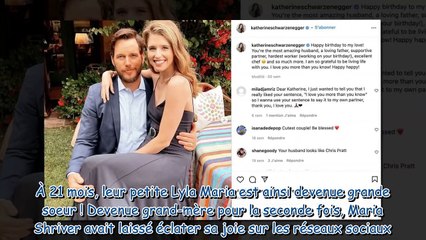 Chris Pratt - sa femme dévoile de premiers clichés de leur fille Eloïse, née il y a un mois