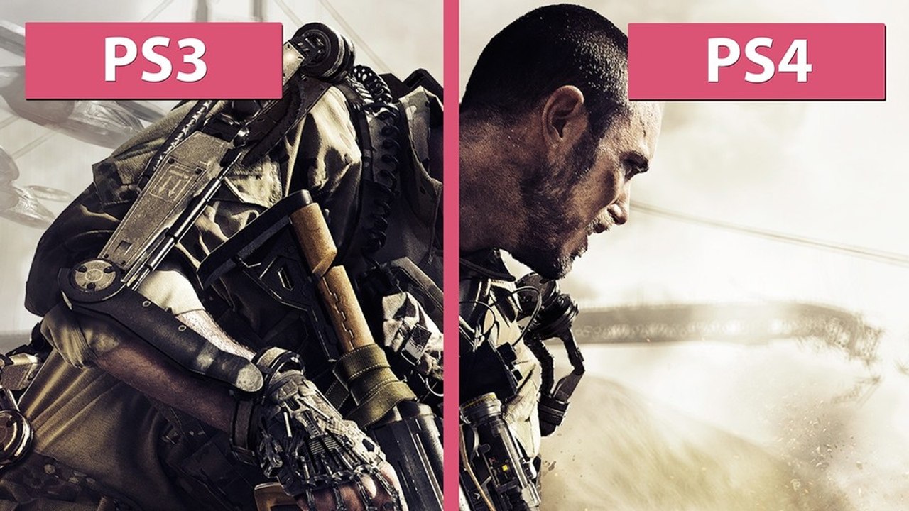 Call of Duty: Advanced Warfare - PS3 gegen PS4 im Grafikvergleich