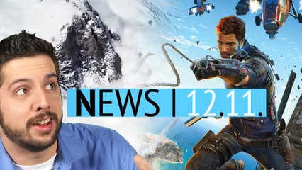 News - Mittwoch, 12. November 2014 - Just Cause 3 angekündigt & Ruckel-Ärger bei Assassin's Creed Unity