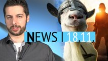 News - Dienstag, 18. November 2014 - Goat Simulator wird Gratis-MMO & Bilder-Leak aus Game of Thrones