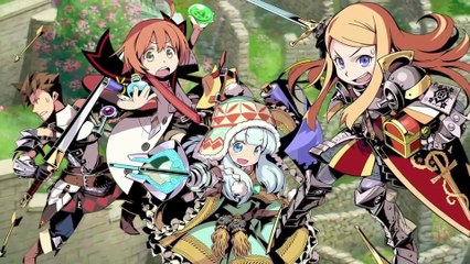 Etrian Mystery Dungeon - Ankündigungs-Trailer