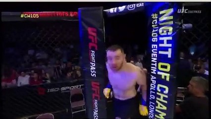 Cage Warriors 105 Mick Stanton vs Alex Montagnani
