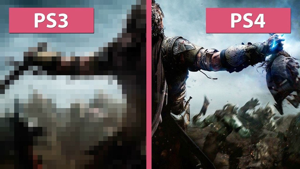 Mittelerde: Mordors Schatten - Grafikvergleich: PS3 gegen PS4