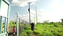 Congolese refugee's solar plant powers Kenyan camp