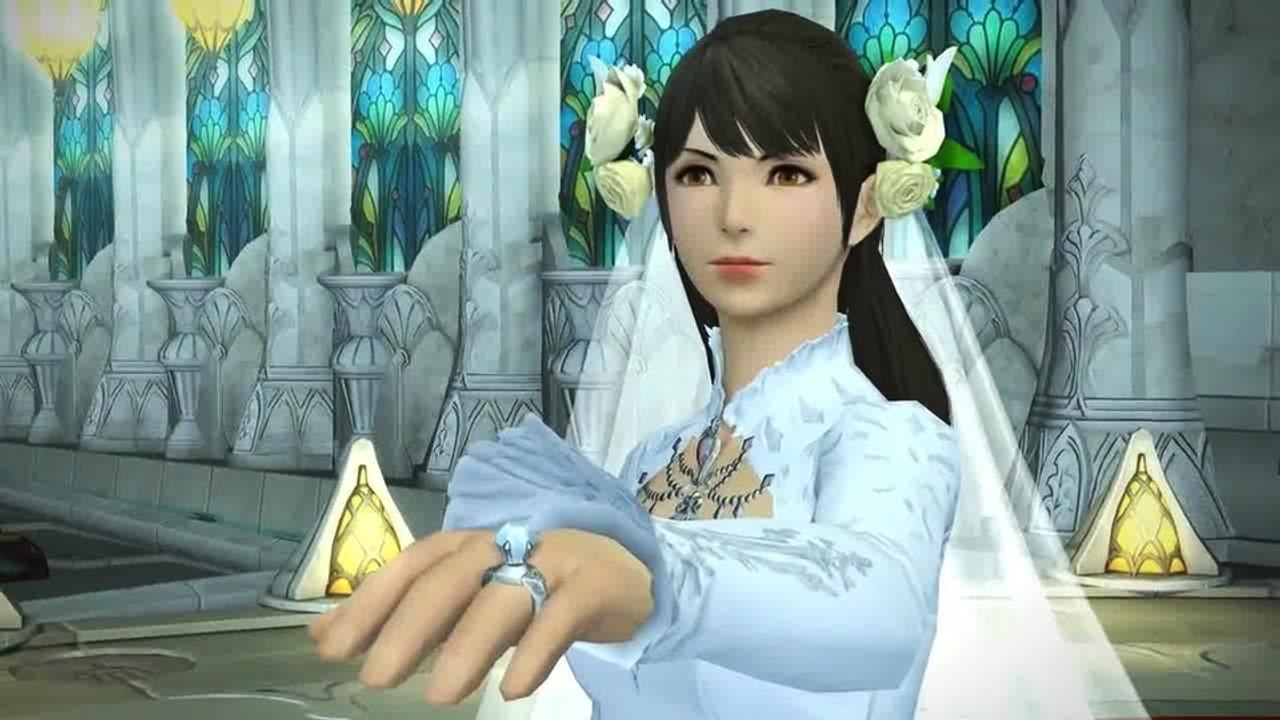 Final Fantasy 14 Online: A Realm Reborn - Ingame-Trailer zum Hochzeits-Feature