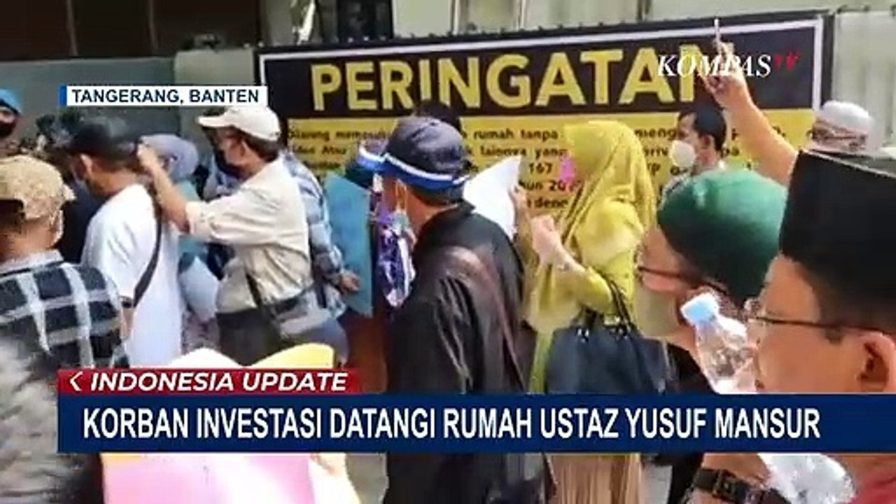 Tuntut Keuntungan Investasi yang Tak Kunjung Diberikan, Massa Geruduk Rumah Ustaz Yusuf Mansur!