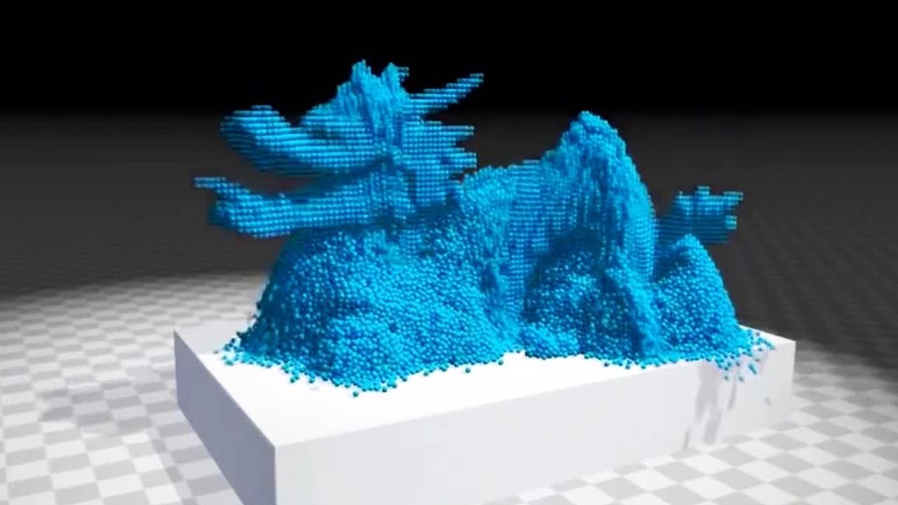 Nvidia PhysX - Technik-Trailer steht FleX-Technologie vor