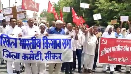 अग्निपथ के खिलाफ आंदोलन पथ पर आए किसान, जिलेभर  में किया विरोध प्रदर्शन