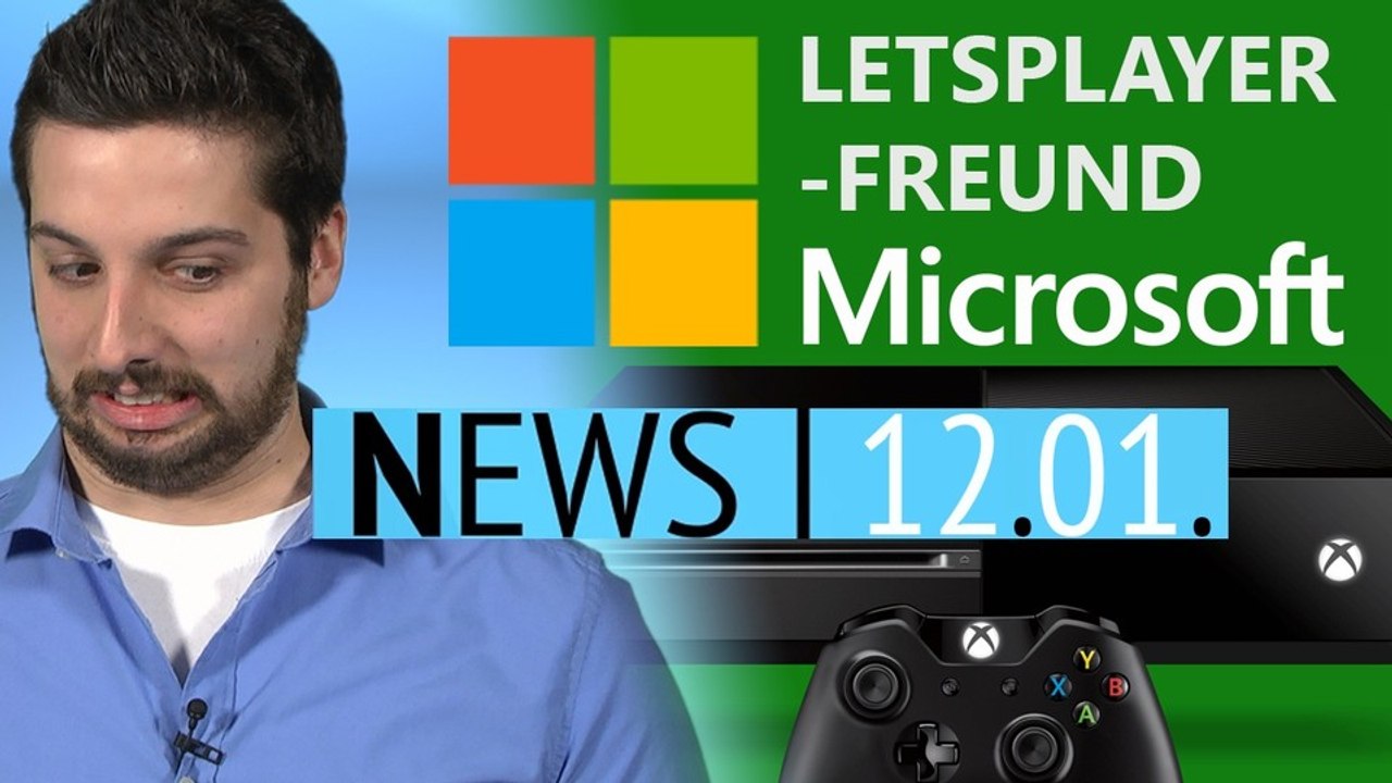 News - Montag, 12. Januar 2015 - Microsoft als Letsplayer-Freund & Nintendo flüchtet aus Brasilien