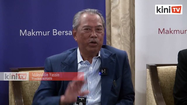 Najib bukan hakim, elok dia urus masalah dia dulu - Muhyiddin
