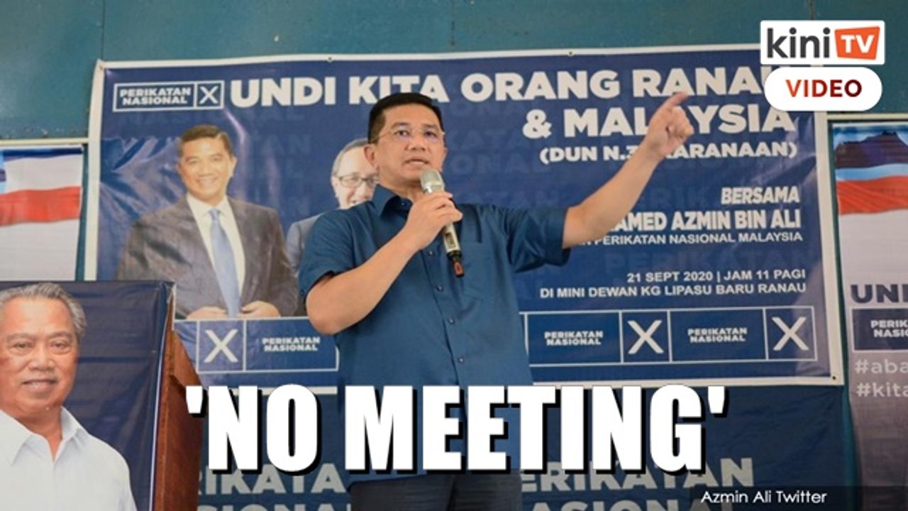 Azmin-PKR meet did not happen, says aide