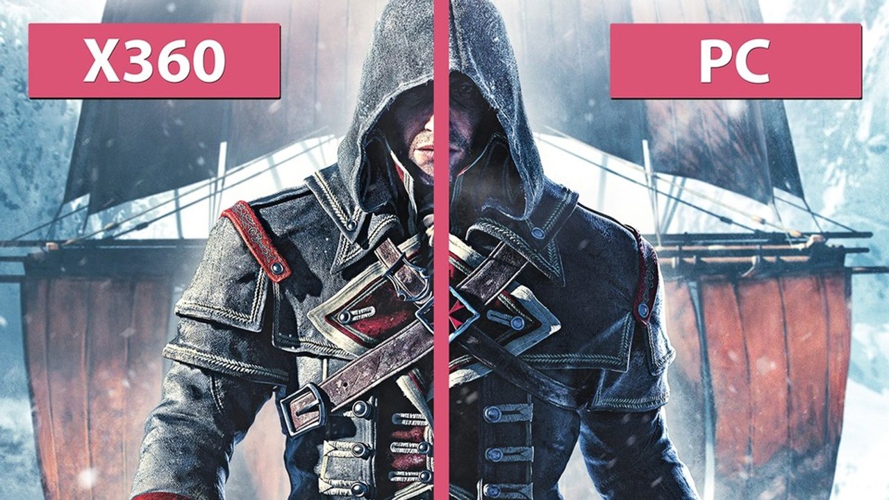 Assassin's Creed Rogue - Grafikvergleich: PC auf maximalen Grafikeinstellungen gegen Xbox 360