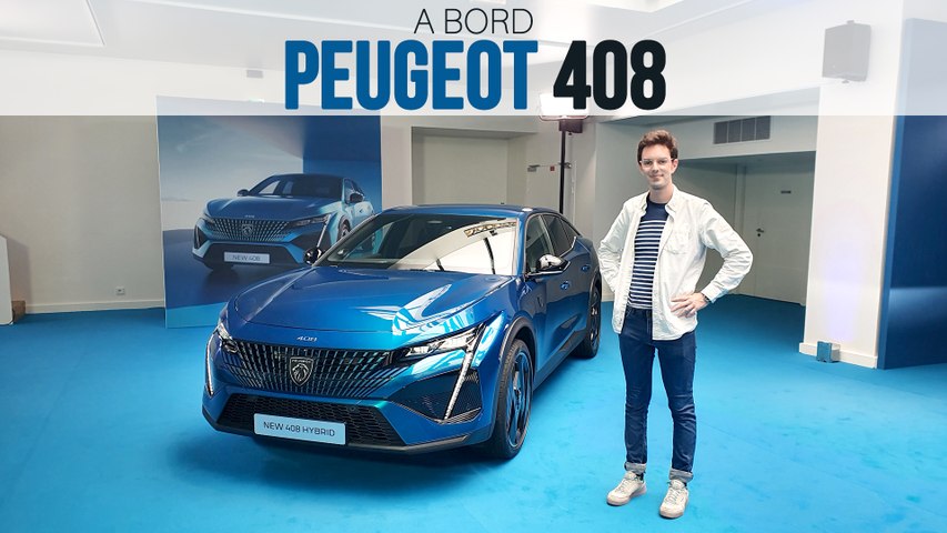 A bord de la Peugeot 408 (2023)
