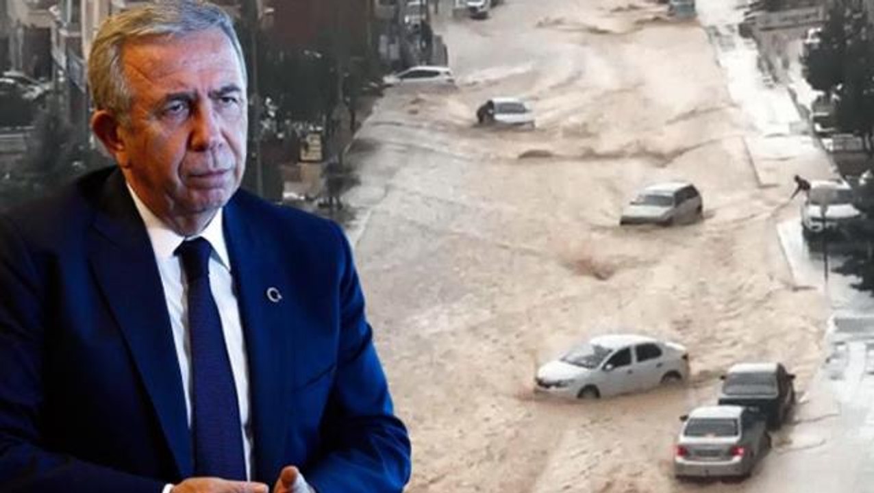 Yavaş'tan Ankara'yı vuran selle ilgili açıklama: Yıllarca ihmal edilmiş bölgeler var, gelirler çılgın projelere aktarıldı