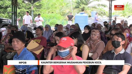 MPOB | Kaunter bergerak mudahkan pekebun kecil