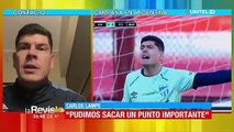 Carlos Lampe habla de su buen momento en el fútbol argentino