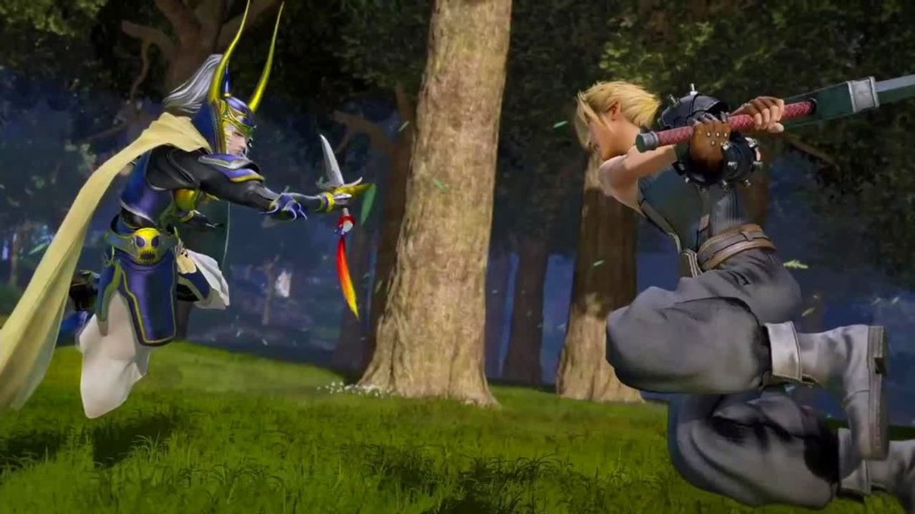 Dissidia: final fantasy - japanischer ankündigungs-trailer