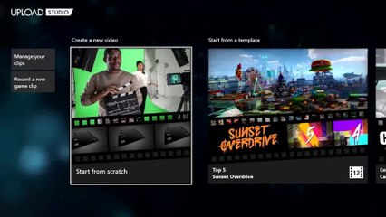 Xbox One - Trailer zum Upload Studio 2.0