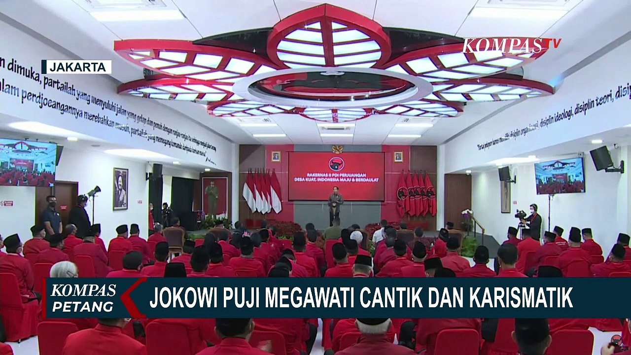 Moment Jokowi Puji Megawati: Auranya Cantik Sekali dan Sangat Karismatik
