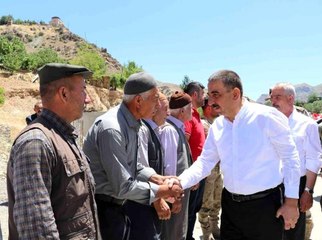 Siirt Valisi Hacıbektaşoğlu, kayıp hemşirenin ailesiyle bir araya geldi