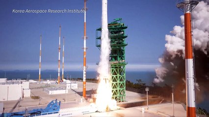 Corea del Sur completa con éxito lanzamiento de cohete espacial de fabricación propia