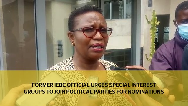Former IEBC official urges special interest groups to join political parties for nominations